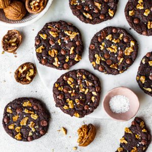 Walnut Mocha Cookies- Delicious coffee flavor