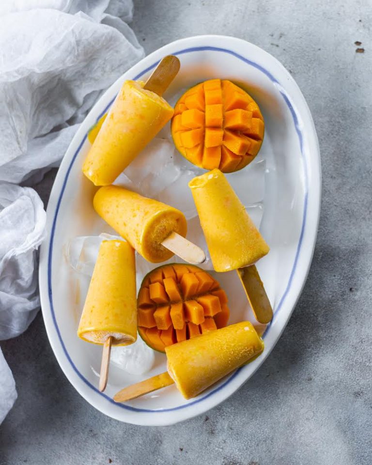 Mango Kulfi Ice Cream- quarantine friendly! - Bake with Shivesh