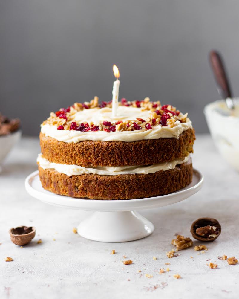 Chocolate Hazelnut Carrot Cake Recipe from Lindt Canada