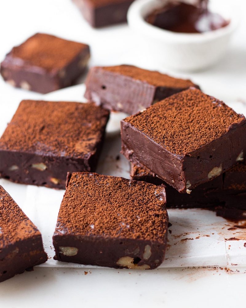 No Bake Chocolate Fudge 3 Ingredients Recipe Bake with Shivesh