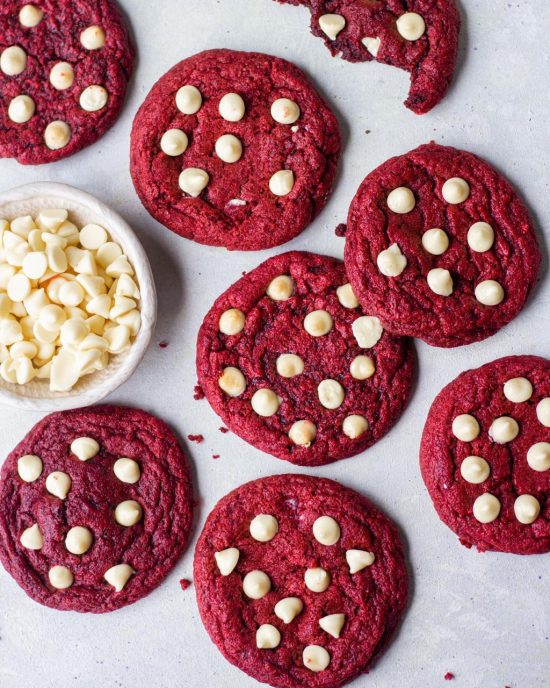 Eggless Red Velvet Cookies Recipe Bake With Shivesh 8129