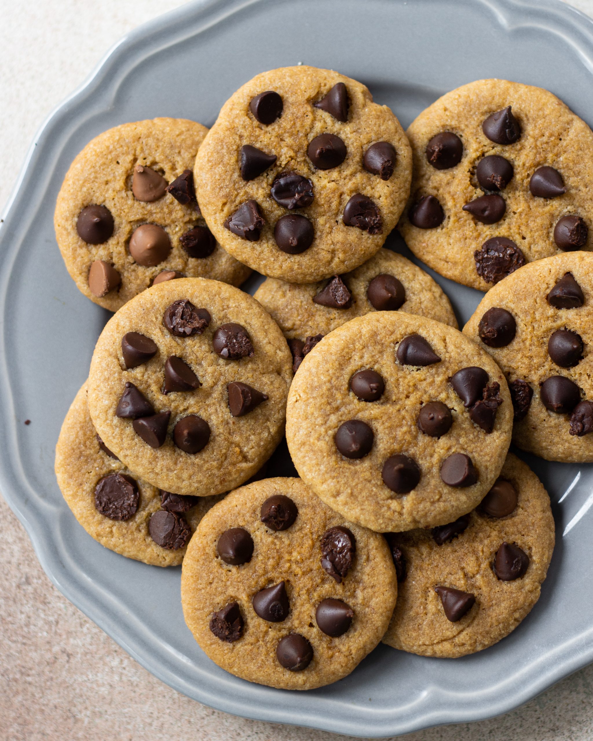 Vegan Chocolate Chip Cookies - NO Crazy Ingredients!