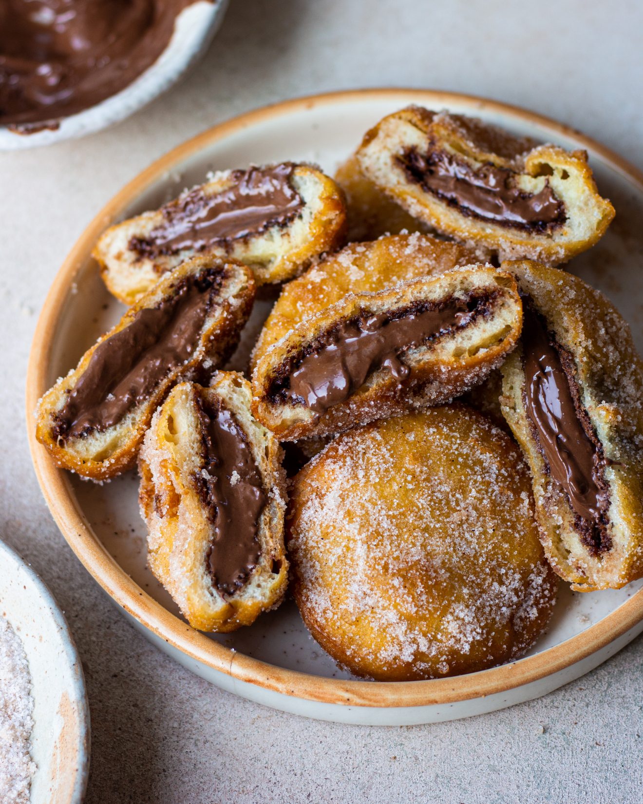 Fried Nutella Pancake Sandwich Recipe Bake with Shivesh
