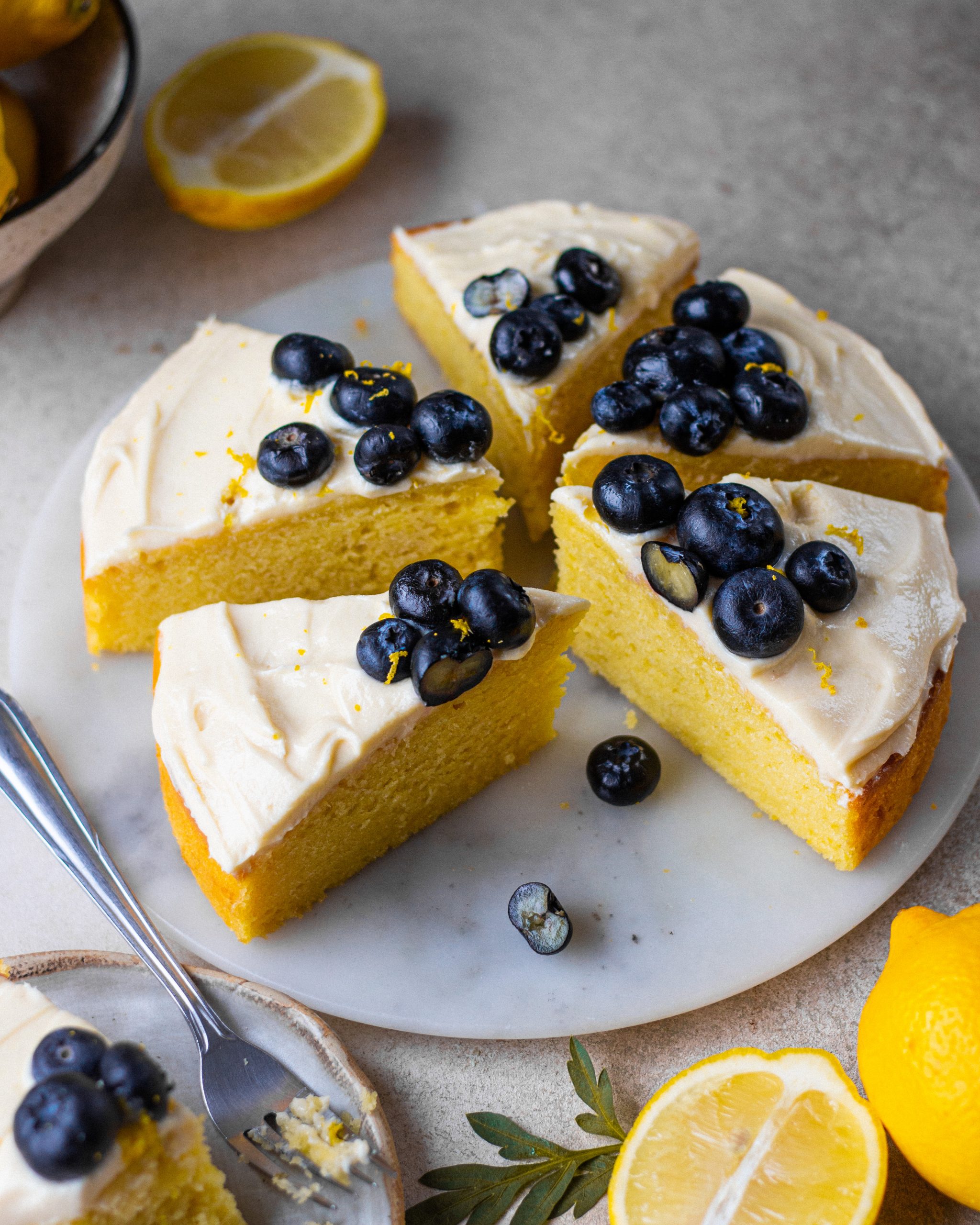 Spiced Lemon Rosemary Cake with Walnuts: Easy and Delicious