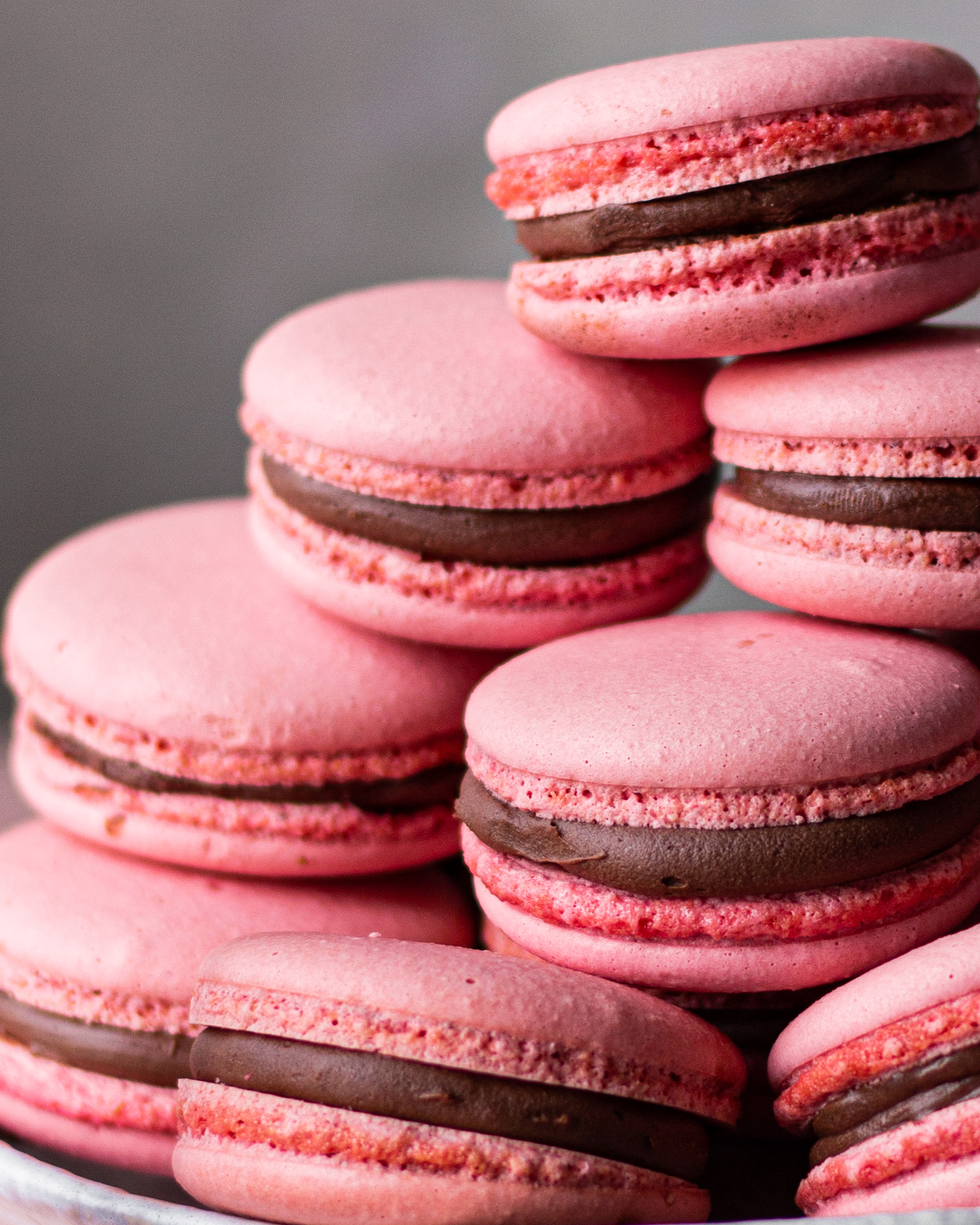 recipe of eggless macarons