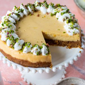 No cream cheese mishti doi cheesecake