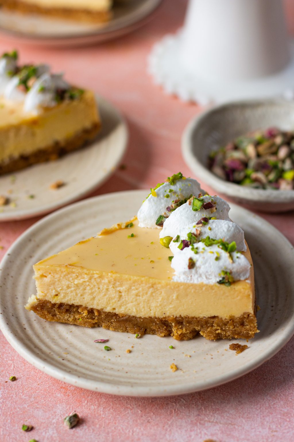 Mishti Doi Cheesecake No Cream Cheese Recipe Bake with Shivesh