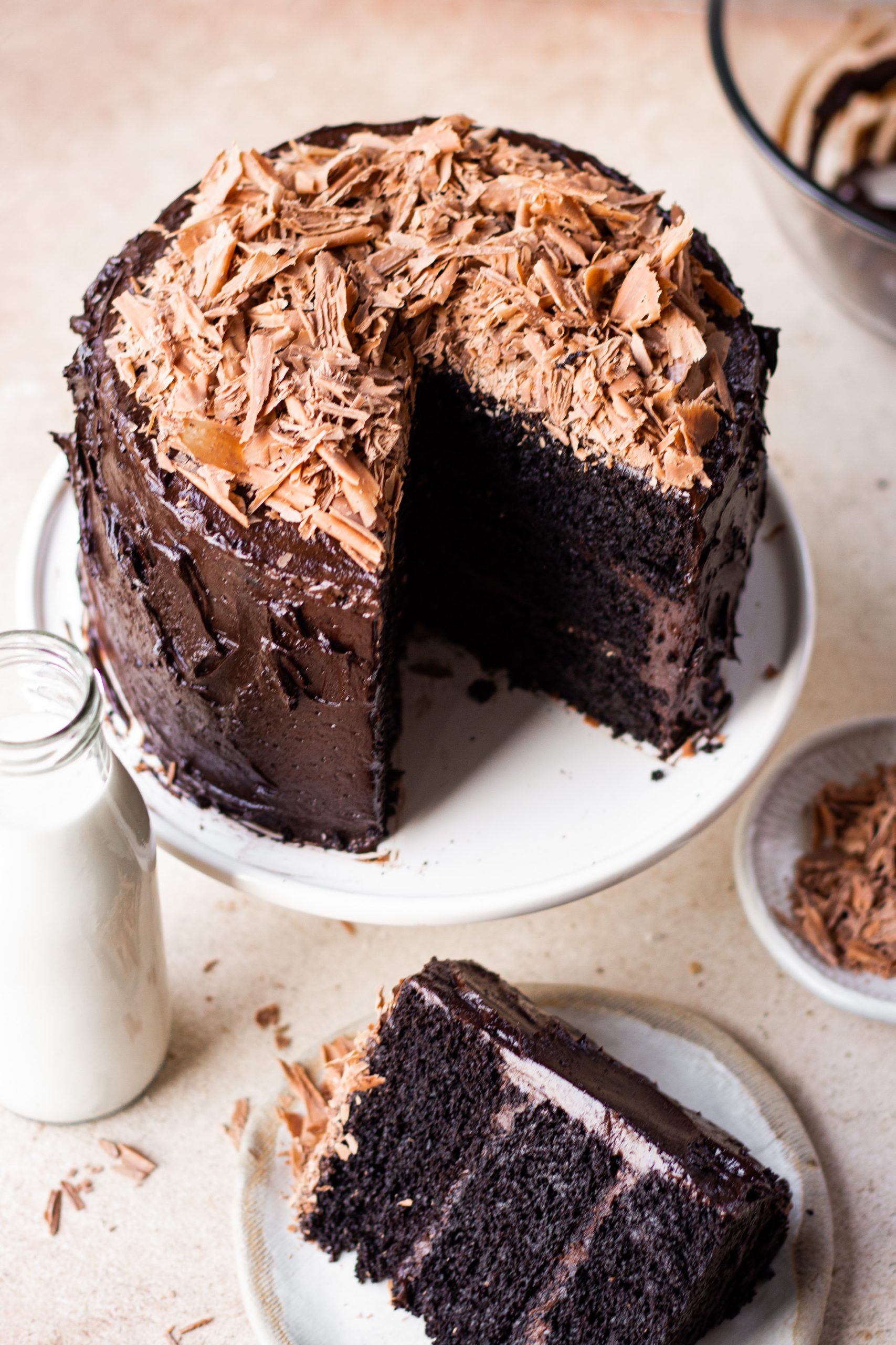  receta de pastel de chocolate sin huevo