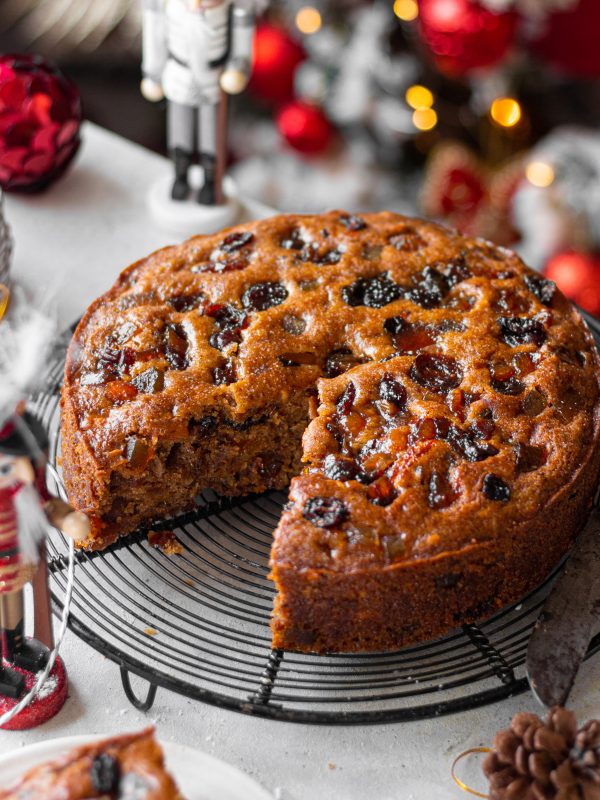 eggless plum cake