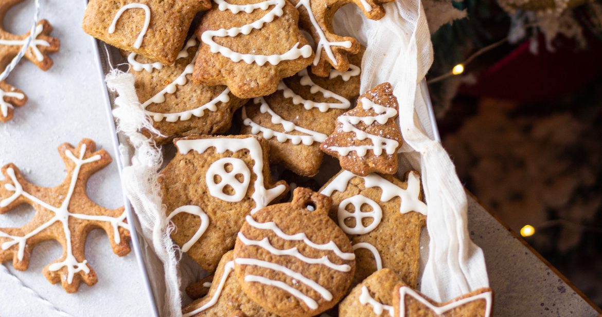 eggless gingerbread cookies