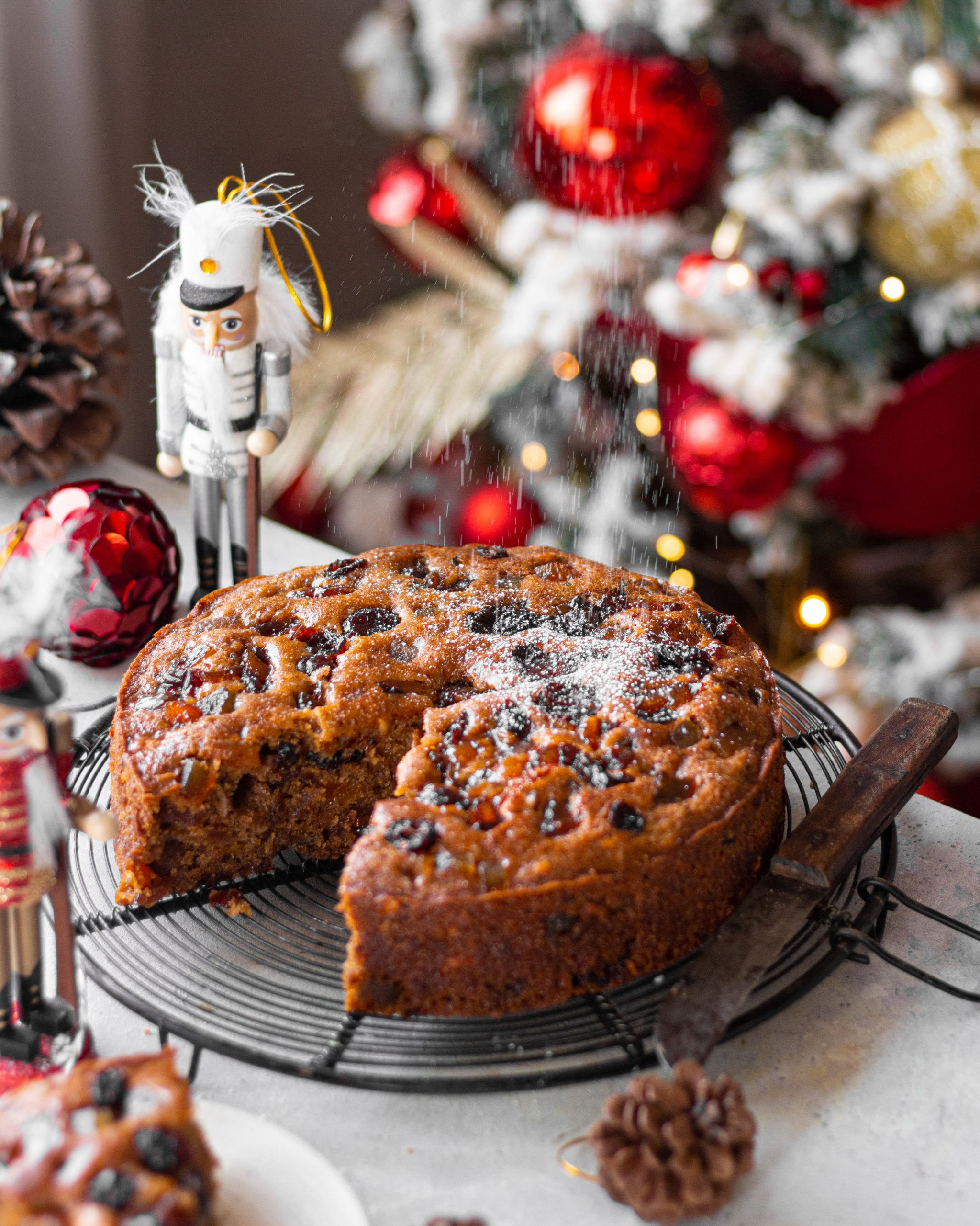 Christmas Yule Log - Bake with Shivesh