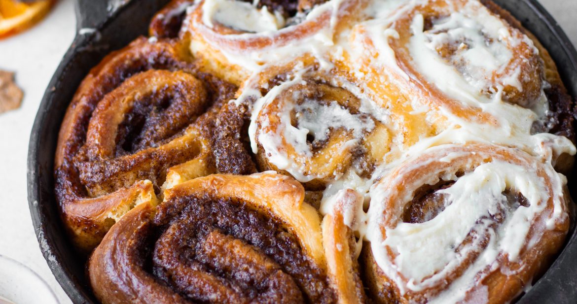 eggless cinnamon rolls
