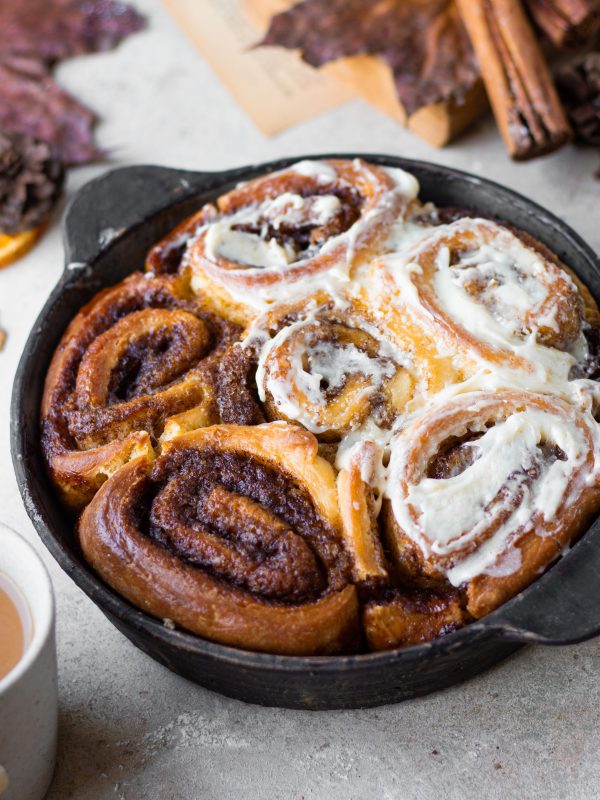 eggless cinnamon rolls