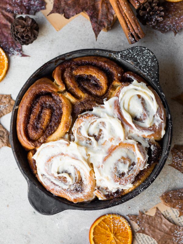 eggless cinnamon rolls