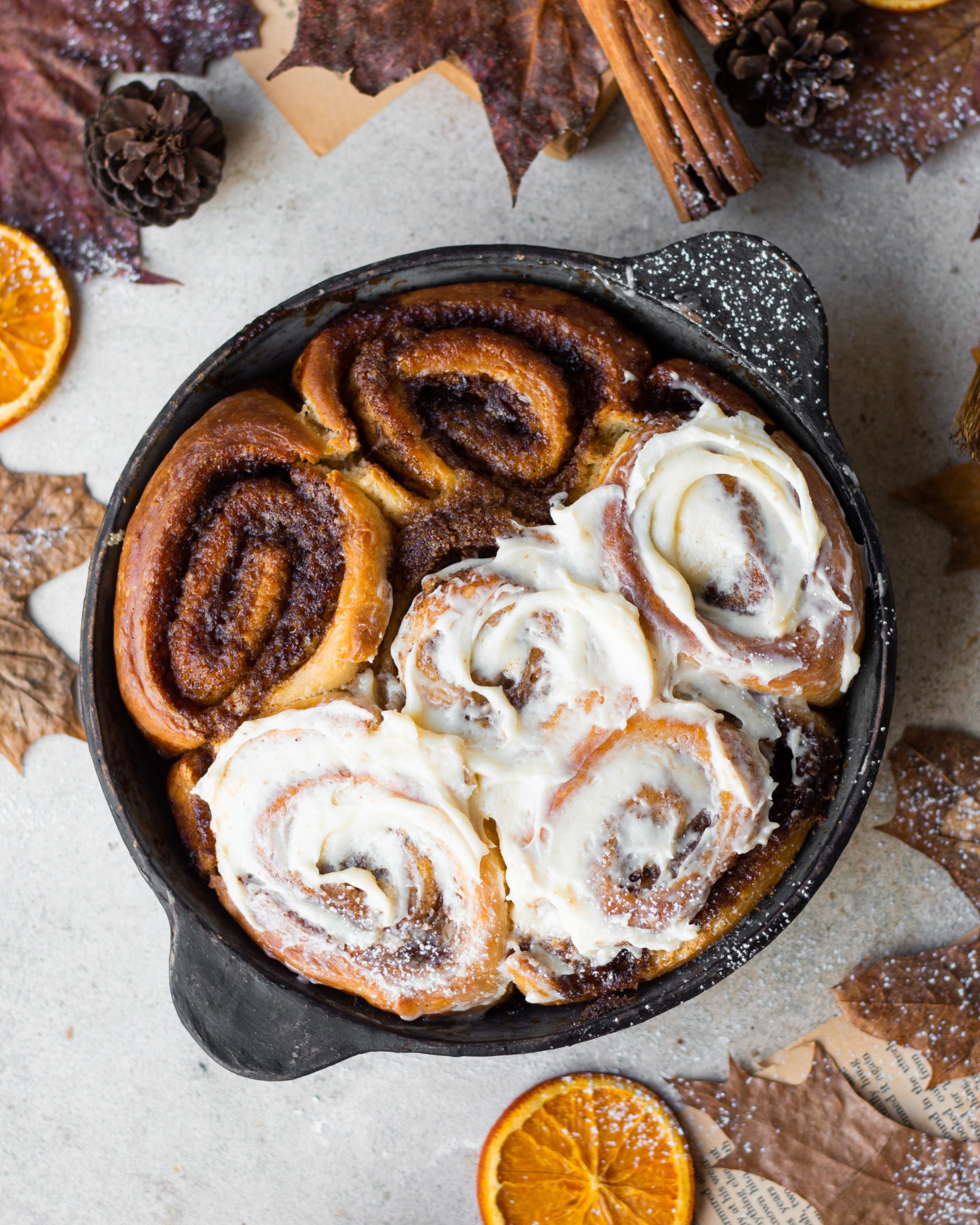 Eggless Cinnamon Rolls - Bake with Shivesh