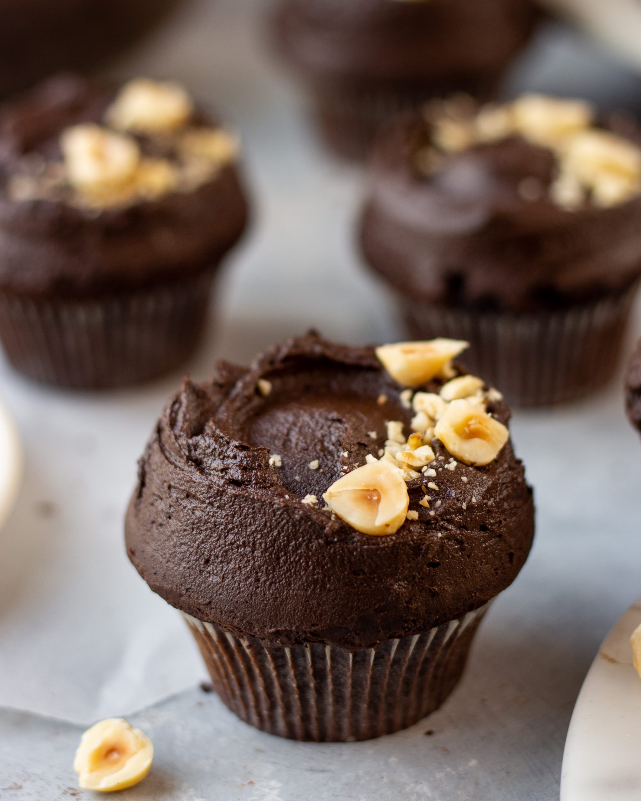 Chocolate Sponge Muffins Recipe | Chocolate Sponge Cupcakes