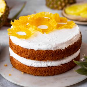 eggless pineapple cake