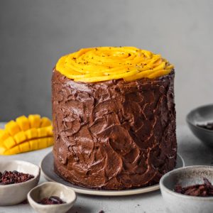 Mango Marble Mini Bundt Cakes - Mayuri's Jikoni