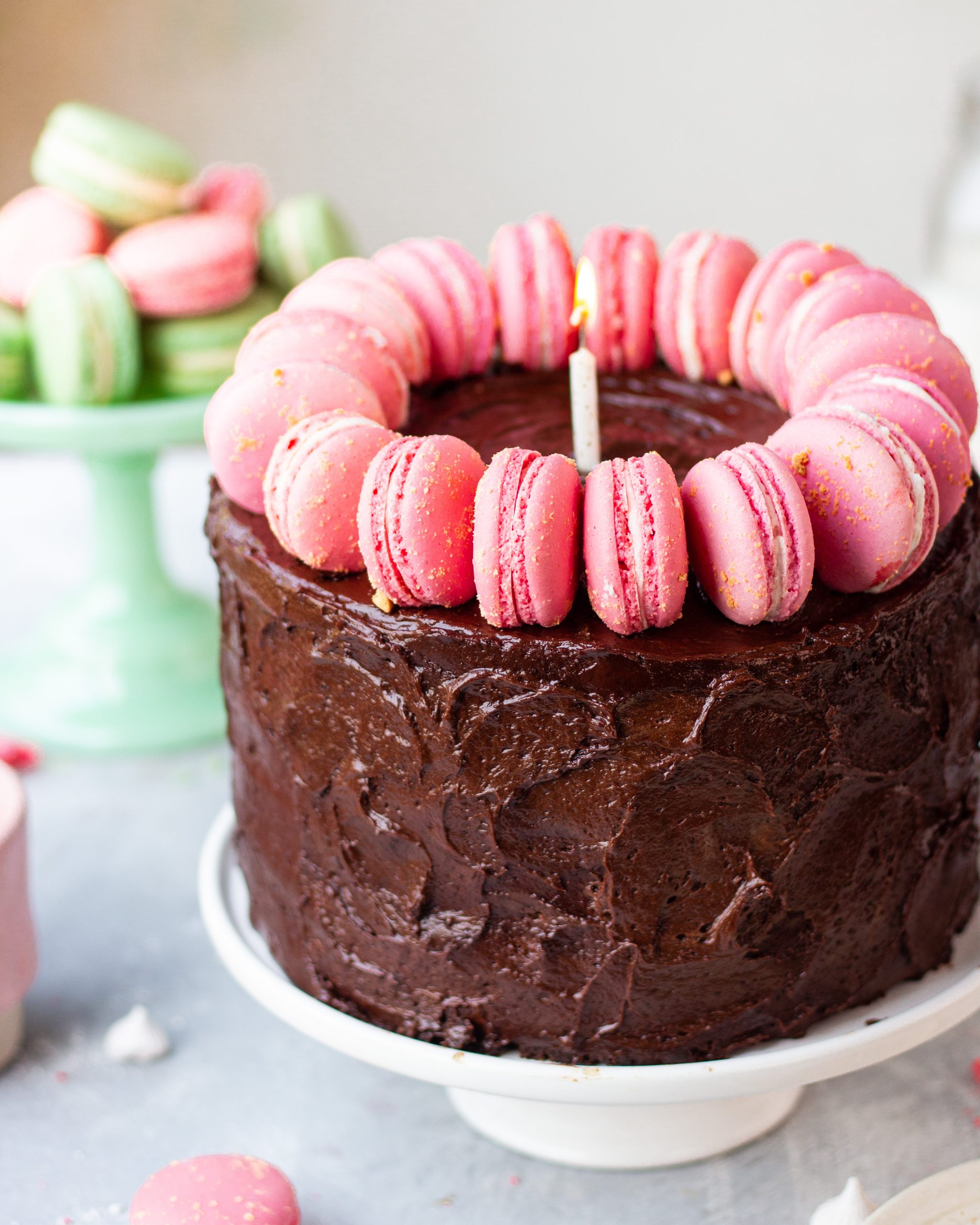 Chocolate Birthday Cake - Charlotte's Lively Kitchen