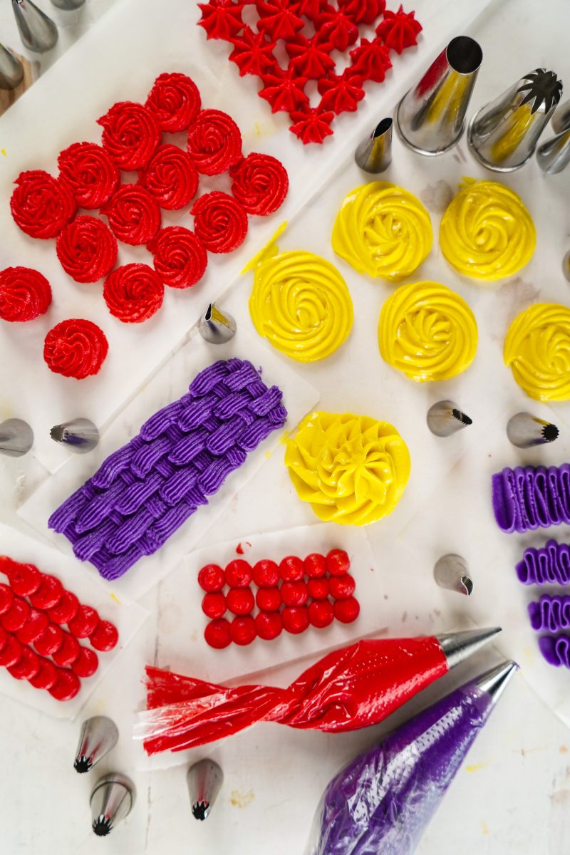 Piping nozzles and techniques - Bake with Shivesh