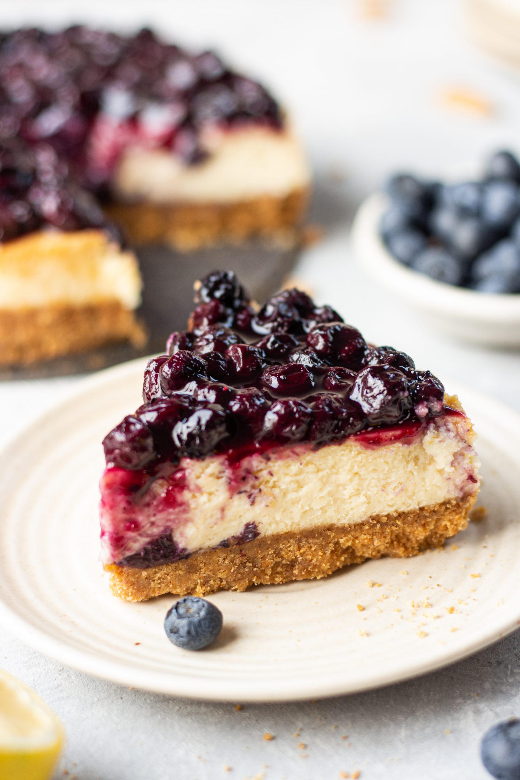 blueberry cheesecake