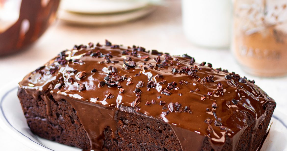 dark chocolate loaf cake