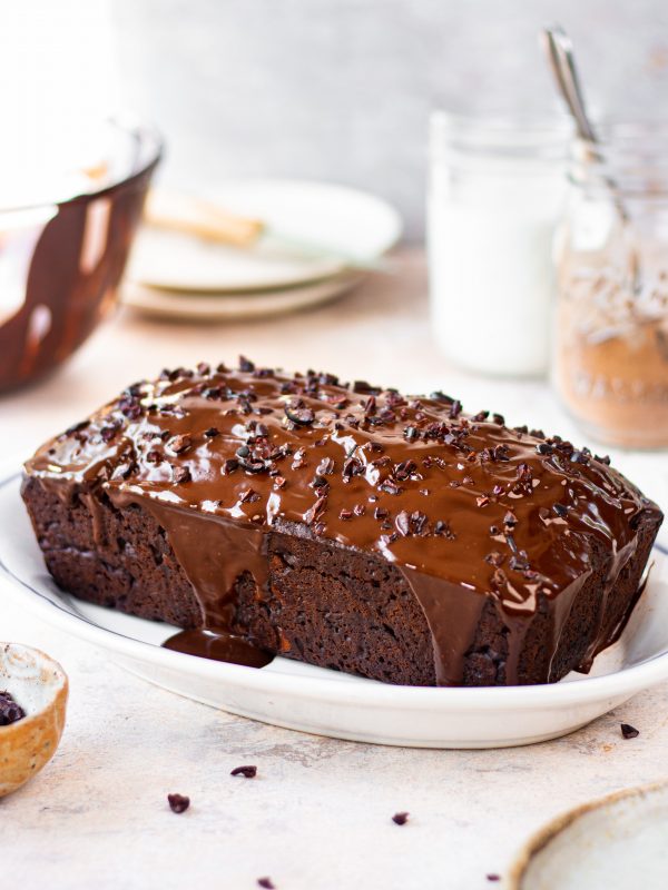dark chocolate loaf cake