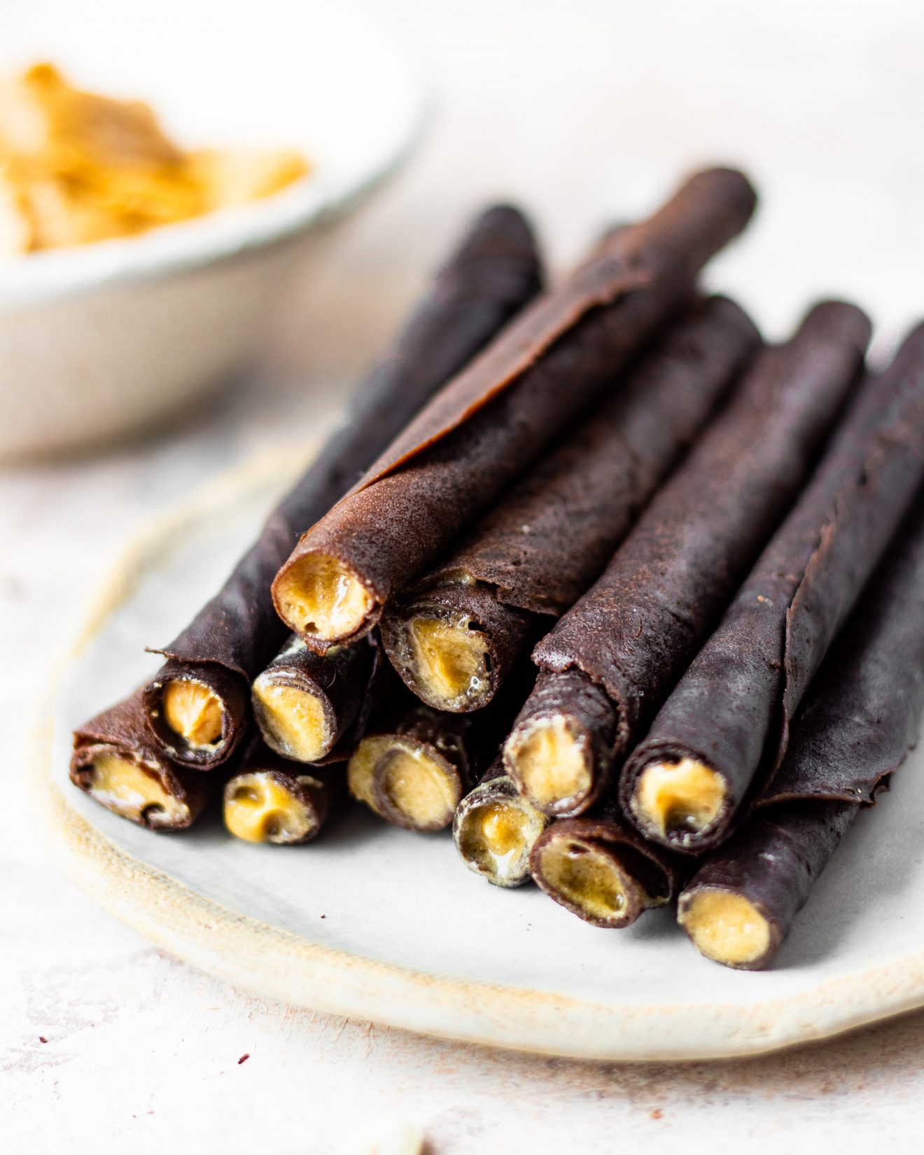 homemade chocolate wafer rolls Bake with Shivesh