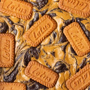 Biscoff Brownies (WITH EGGLESS OPTION)