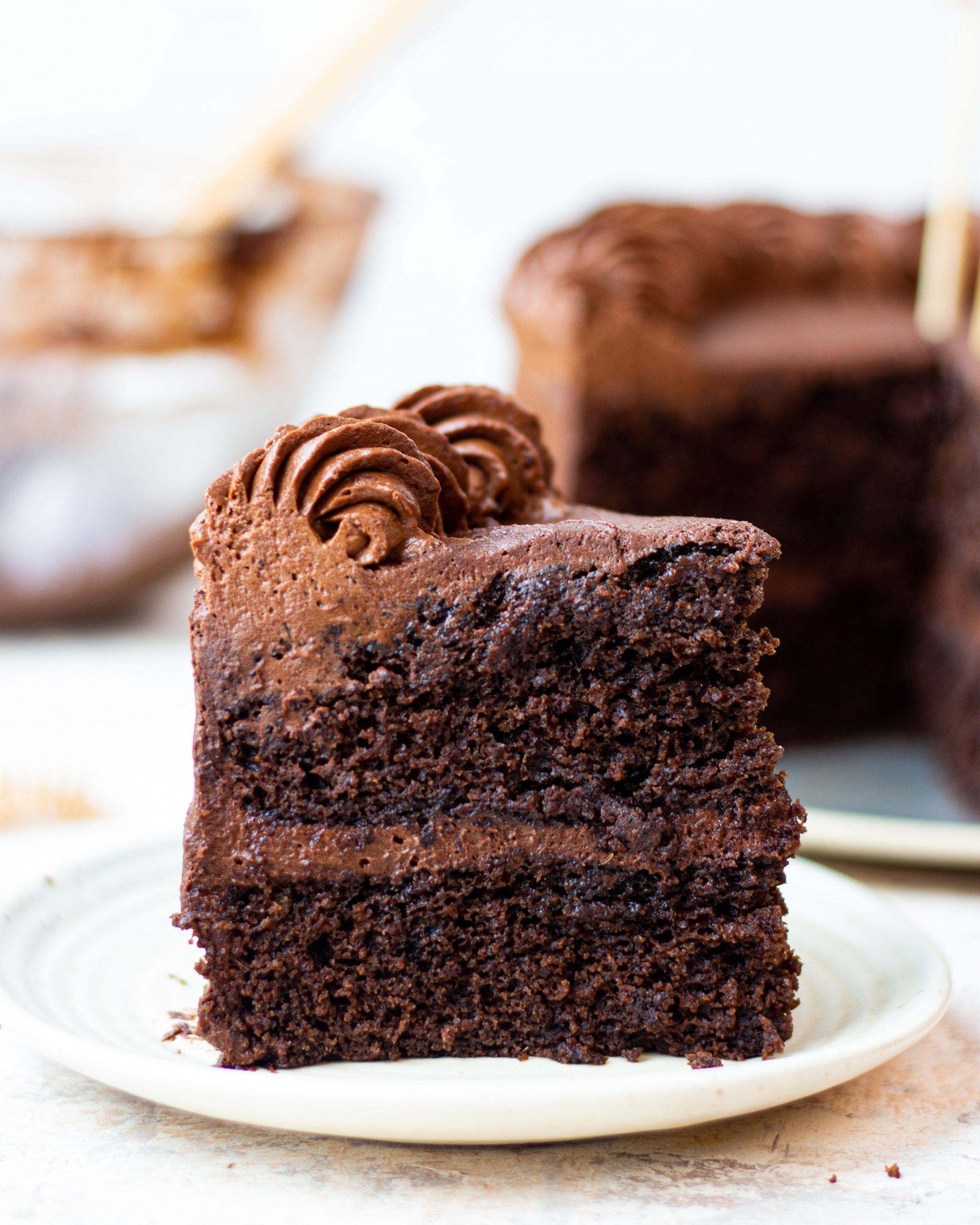 Eggless Coffee Cake - Tickling Palates