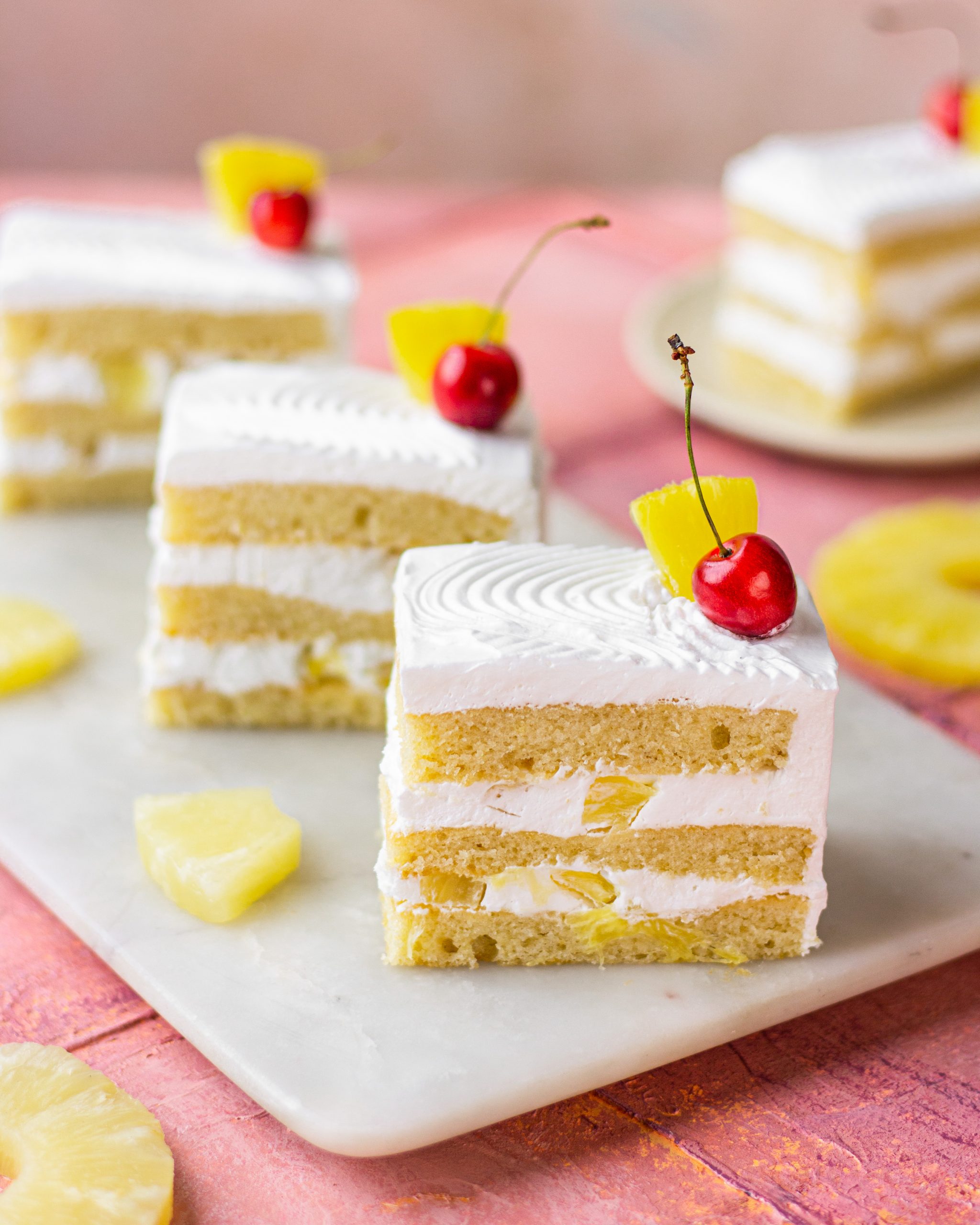Pineapple Cake Online | Order Fresh Pineapple Cake | Free Delivery