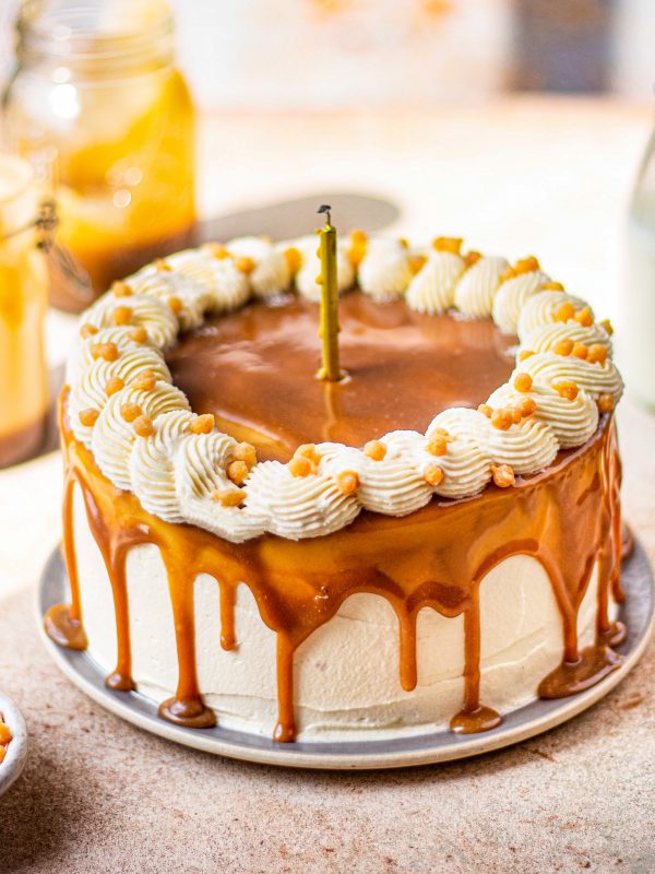 eggless butterscotch cake