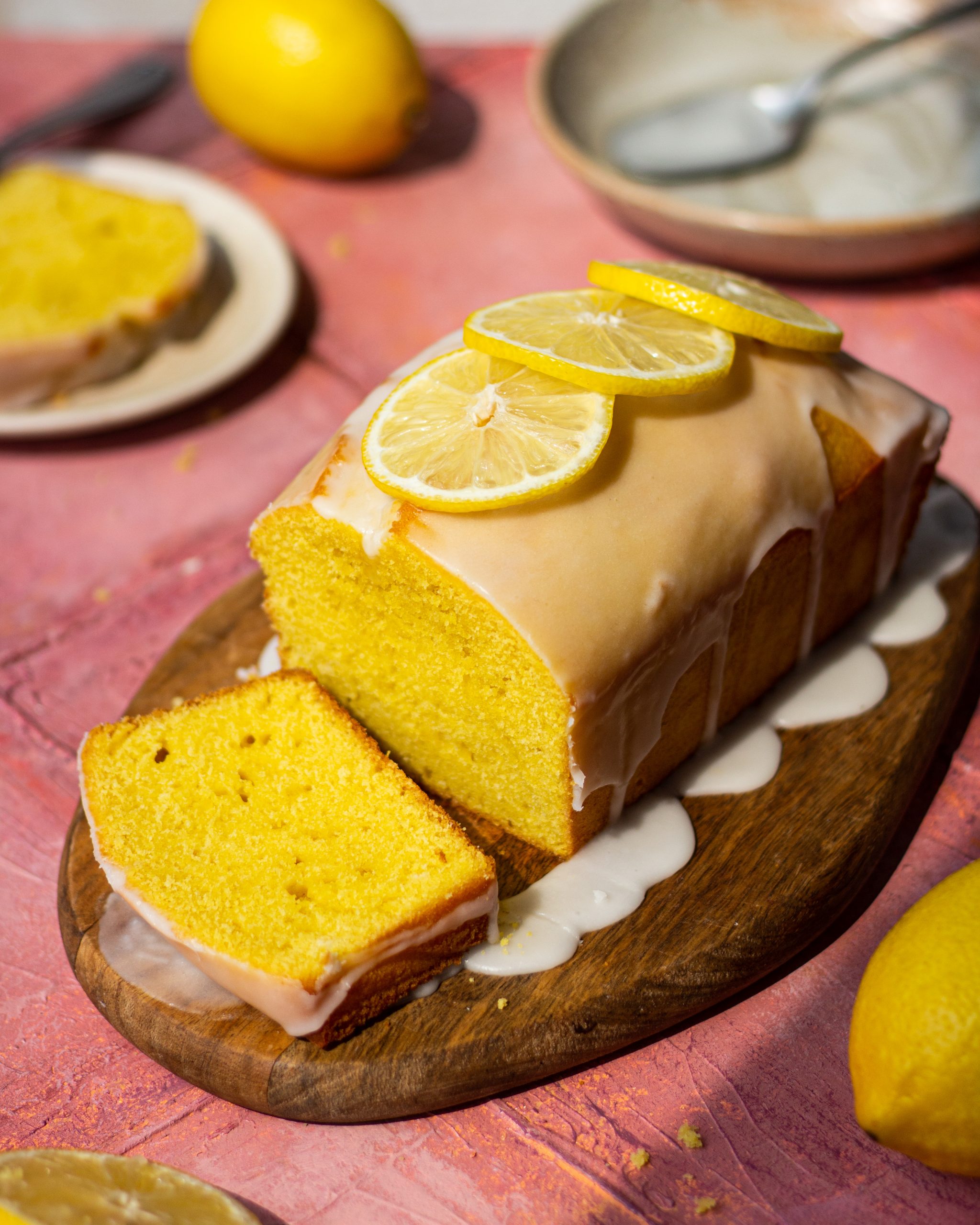 Easy Glazed Lemon Loaf Cake | Life Love & Sugar