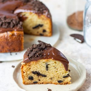Eggless Oreo Cake with Chocolate Ganache