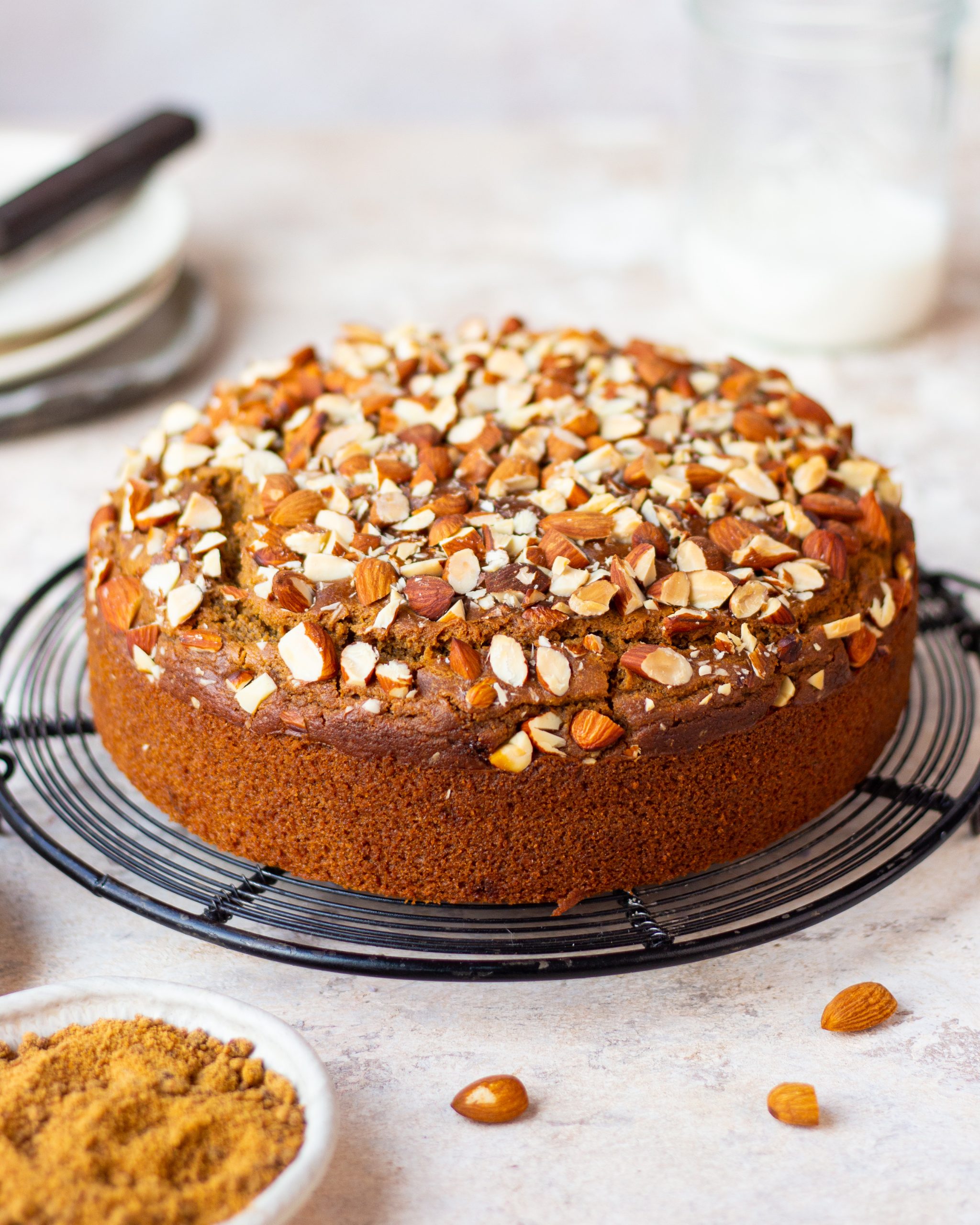 Whole Wheat Jaggery Cake  The Take It Easy Chef