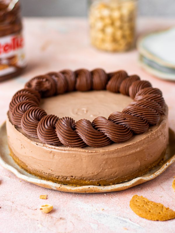 nutella cheesecake
