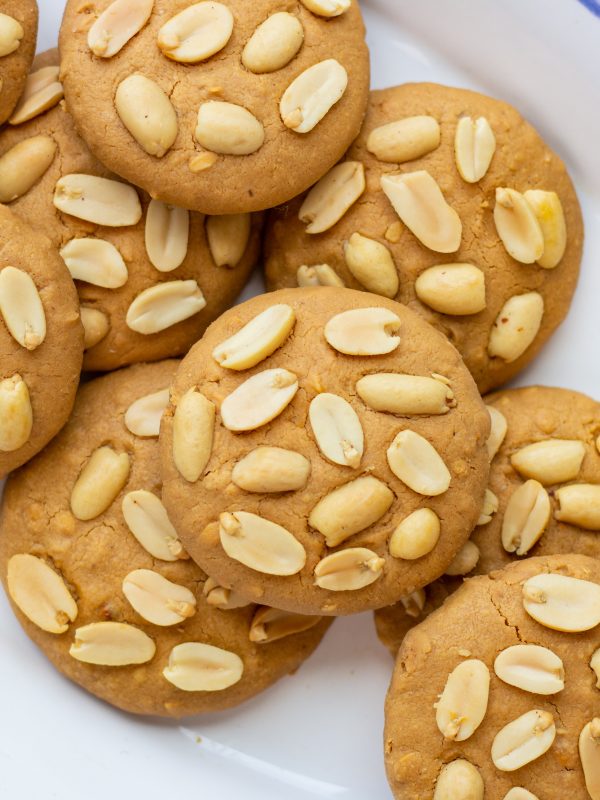 3 ingredient peanut butter cookies