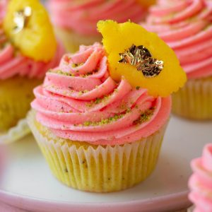 Rose Rasmalai Cupcakes: Eggless diwali dessert