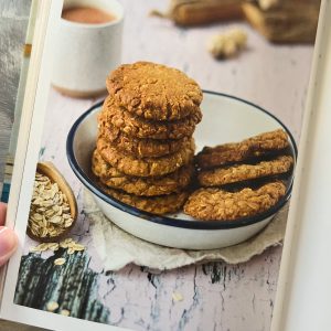 Wholewheat Oat and Ginger Cookies