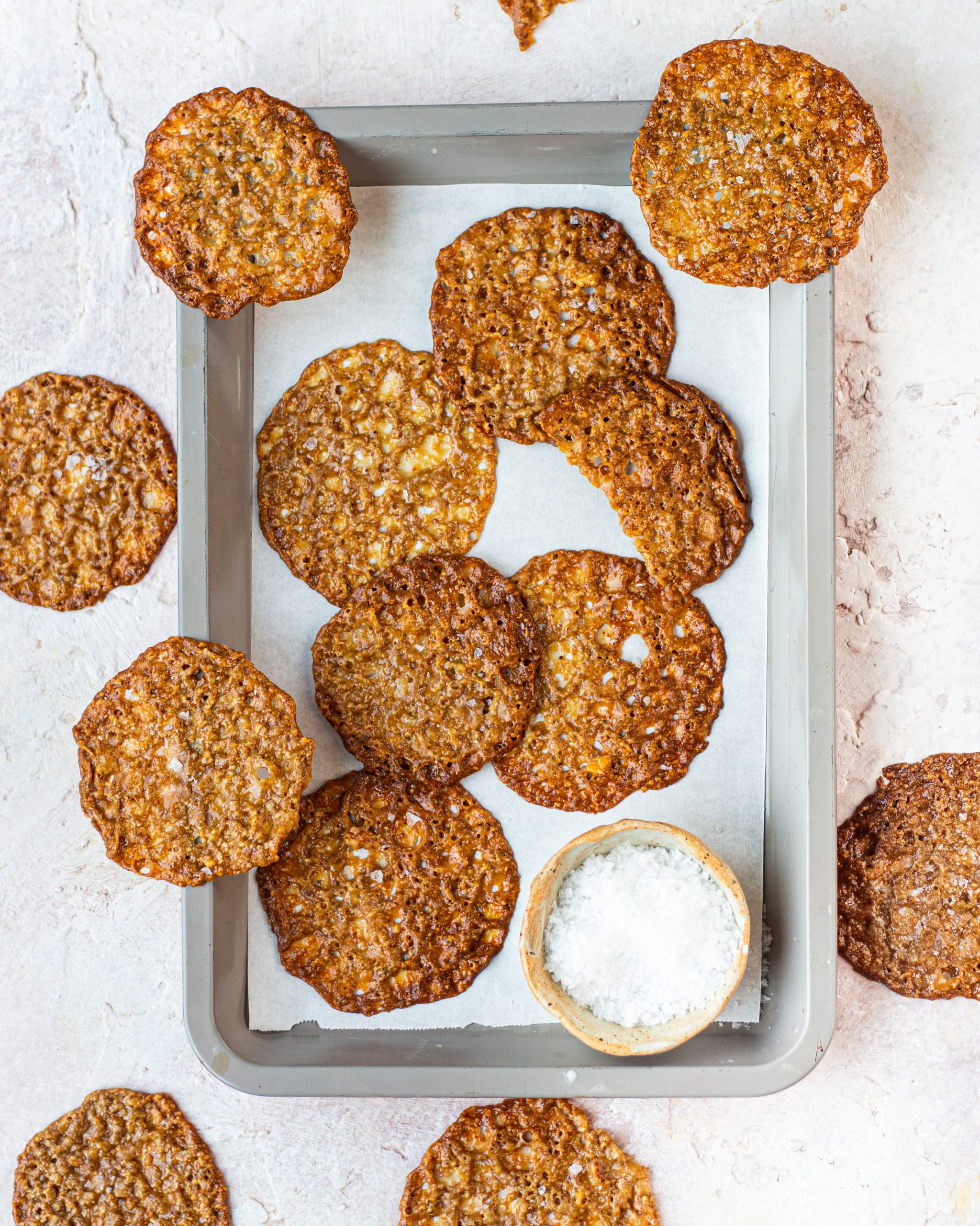 eggless lace cookies