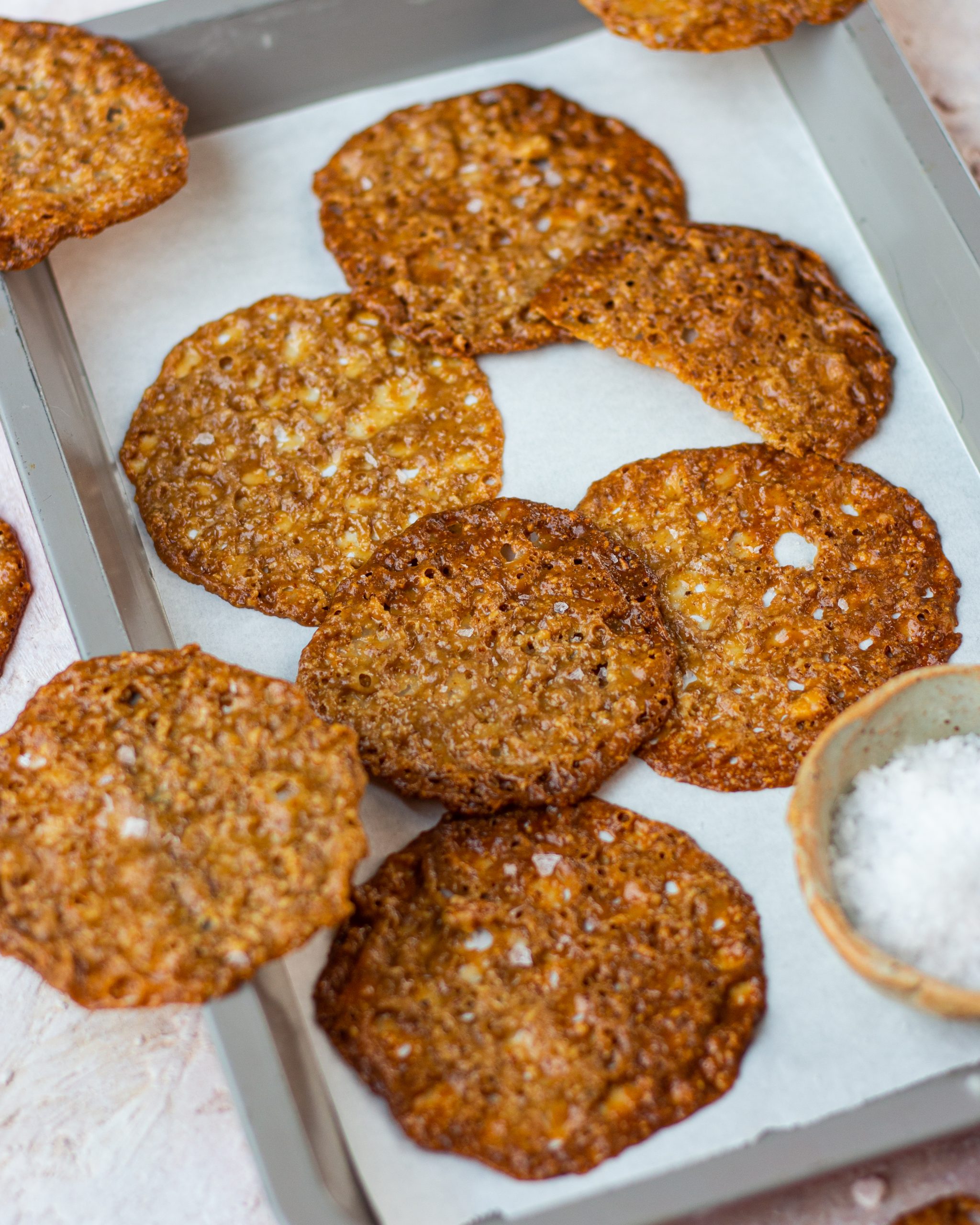 eggless lace cookies