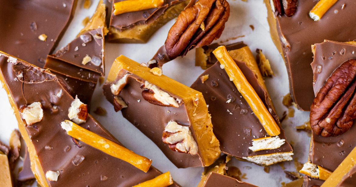 toffee chocolate bark
