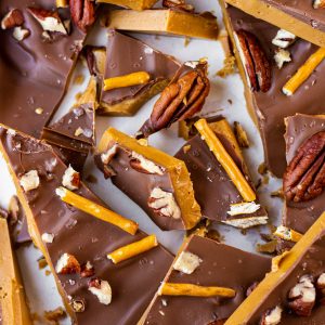 TOFFEE CHOCOLATE BARKS