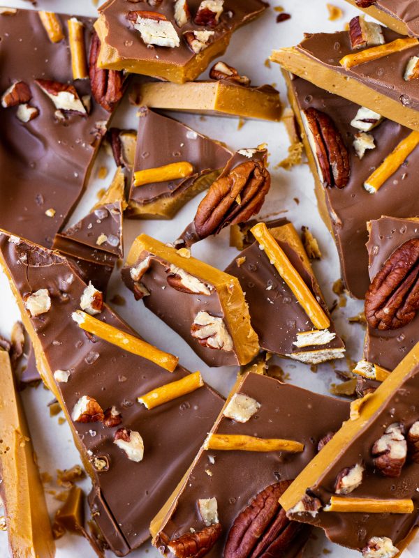 toffee chocolate bark