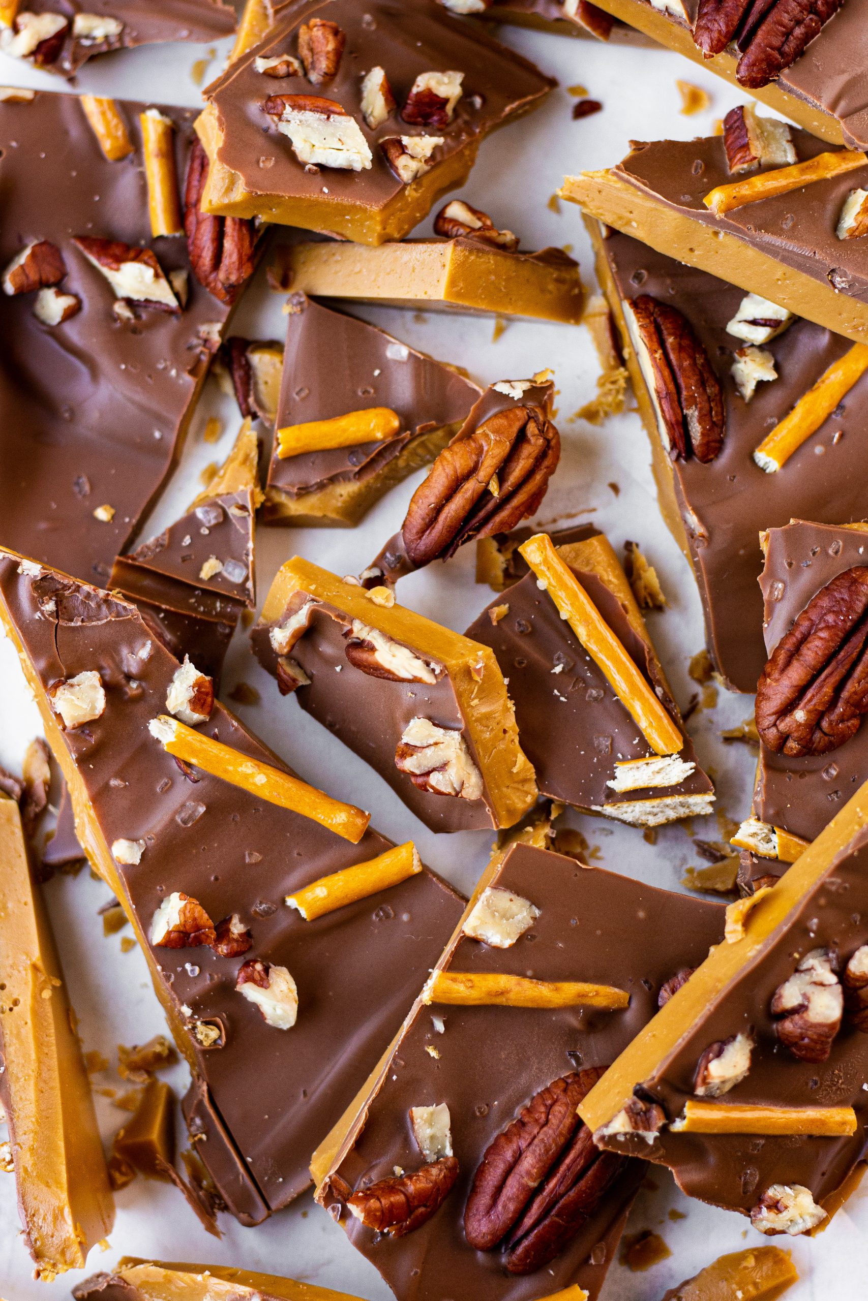 toffee chocolate bark