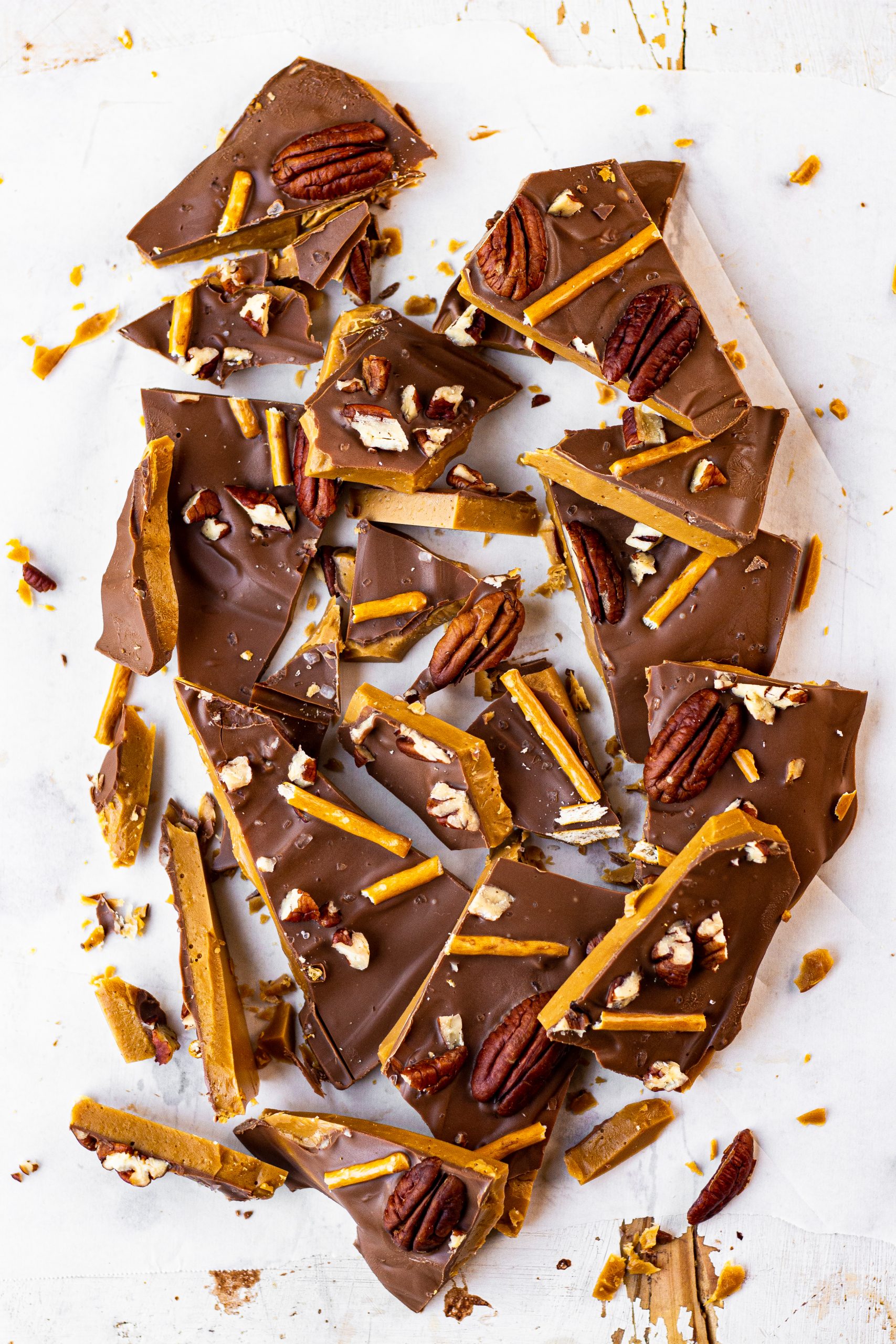 toffee chocolate bark