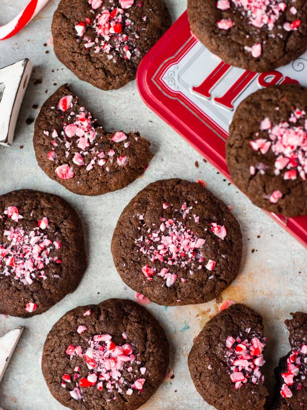 chocolate peppermint cookies