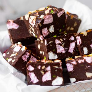 Rocky Road Fudge