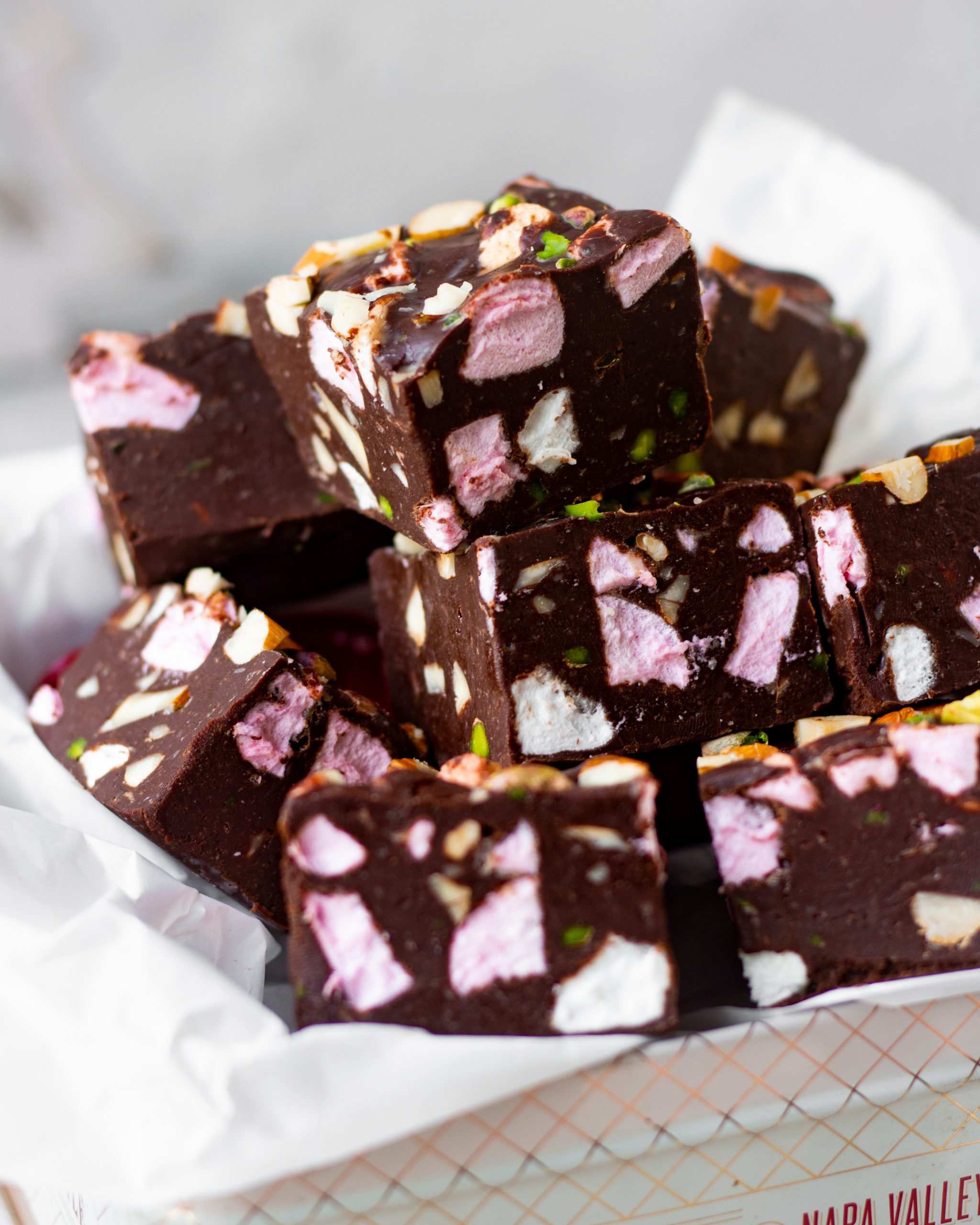 Rocky road deals fudge