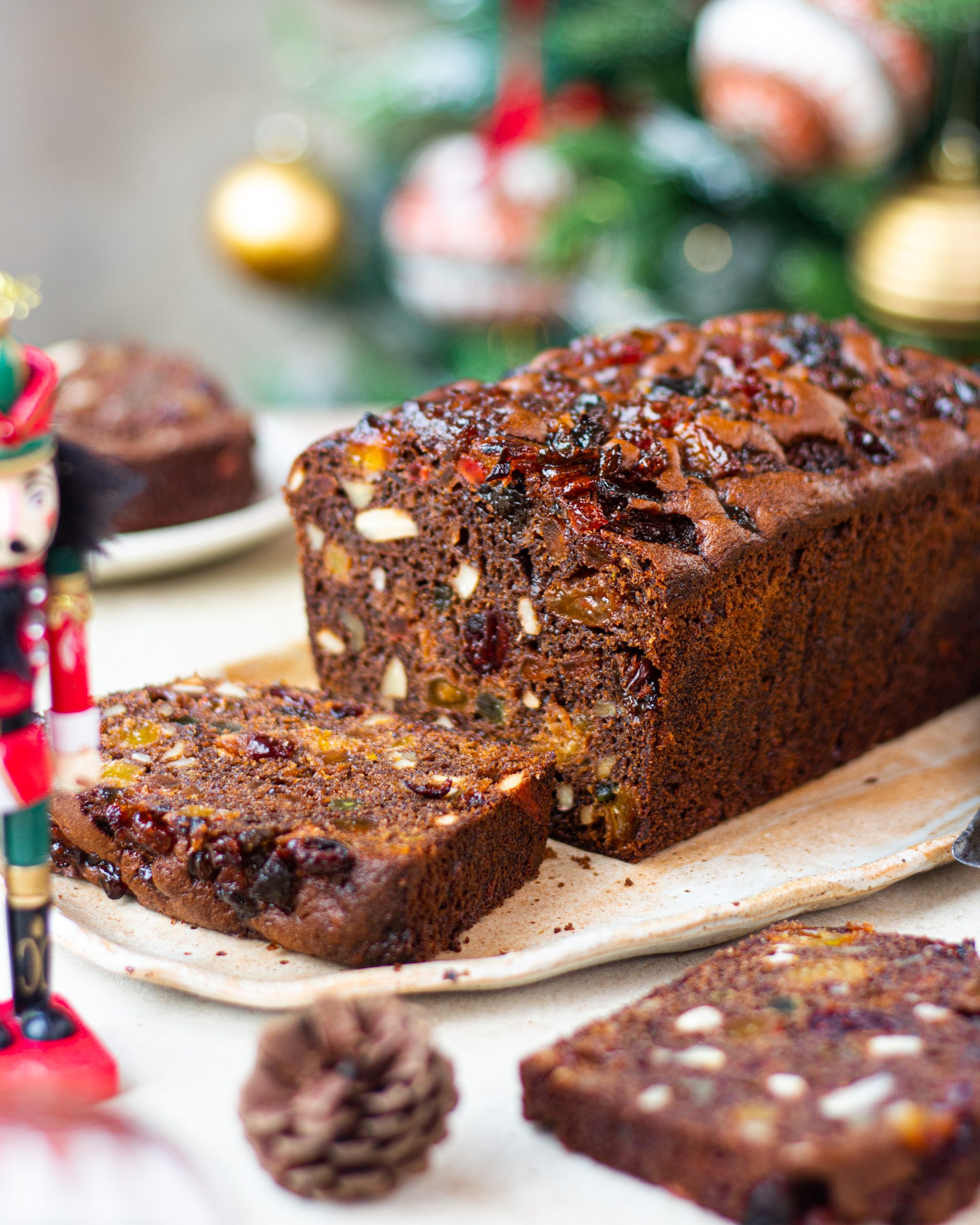 Chocolate Fruit & Nut Cake - Christmas Special - Bake with Shivesh